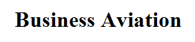 Business Aviation