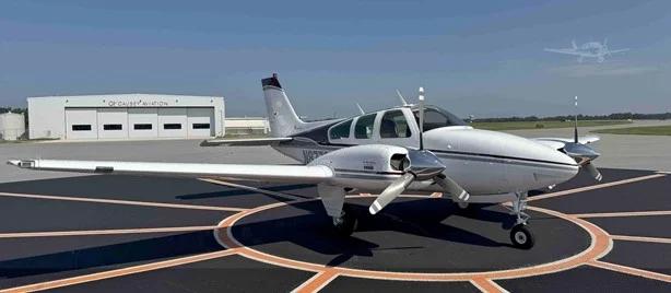 1975 BEECHCRAFT B55 BARON Photo 2
