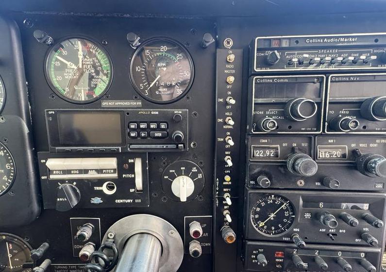 1961 Beechcraft Bonanza P35 V-Tail Photo 4