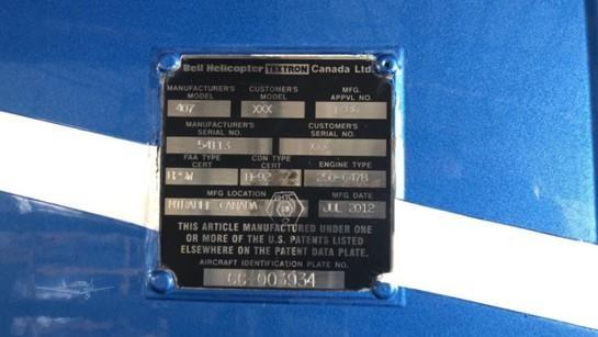 2012 BELL 407 Photo 5