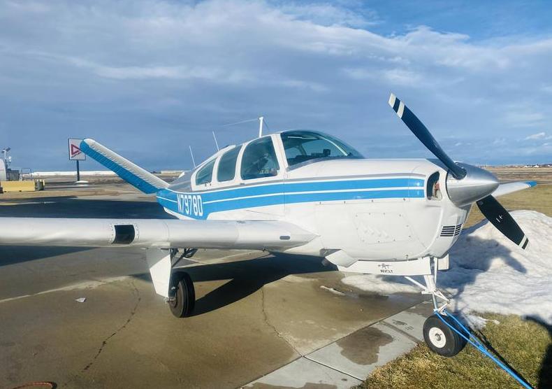 1957 Beech H35 Vtail Bonanza Photo 2