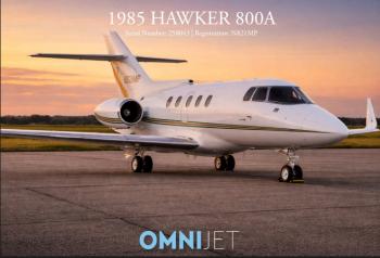 1985 Hawker 800A for sale - AircraftDealer.com