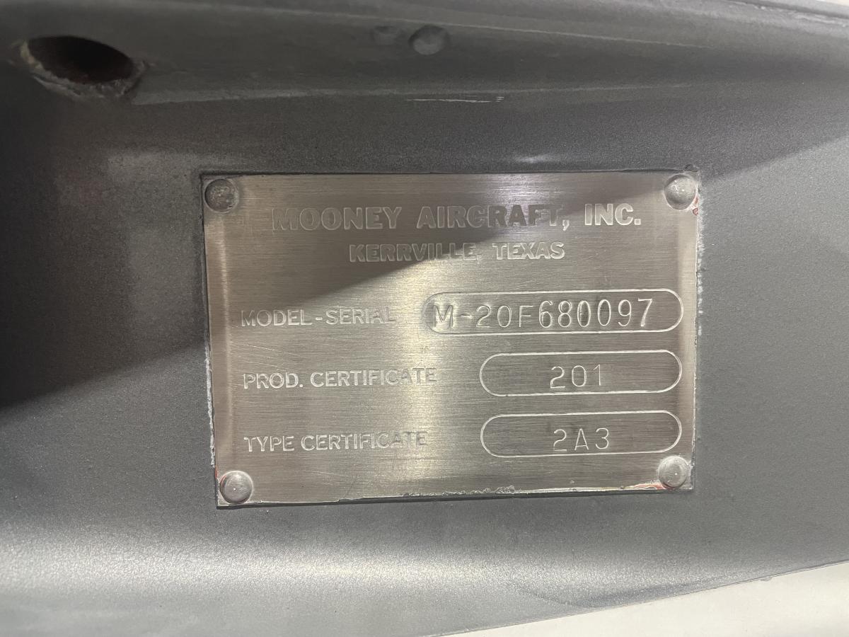 1968 Mooney Executive 21 M20F Photo 4