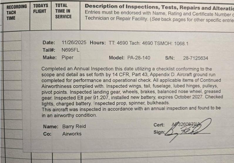 1971 PA-28 PIPER CHEROKEE 140 Photo 2